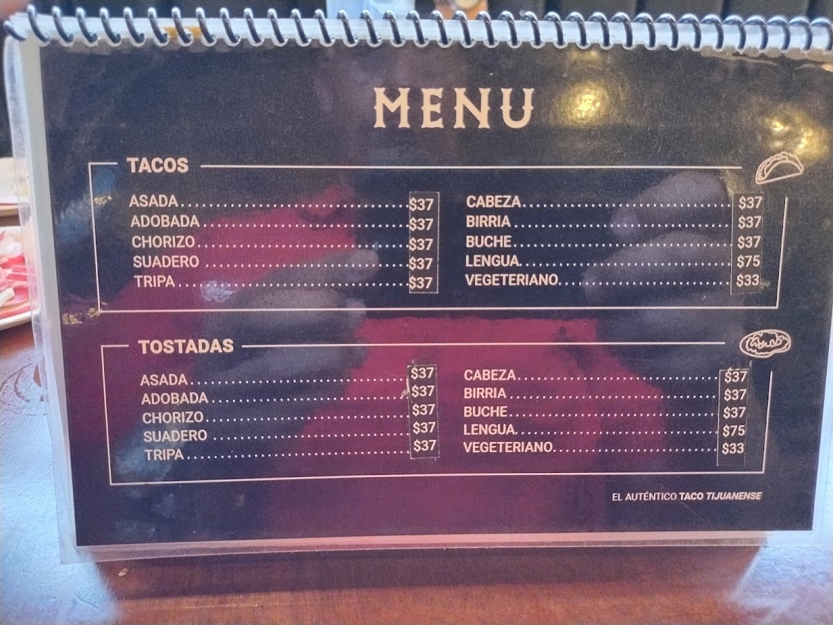 Tijuanazo Hipódromo Menu - Image 3
